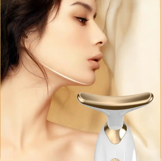 Graceful Aura: Luxe facial & neck revitalizer