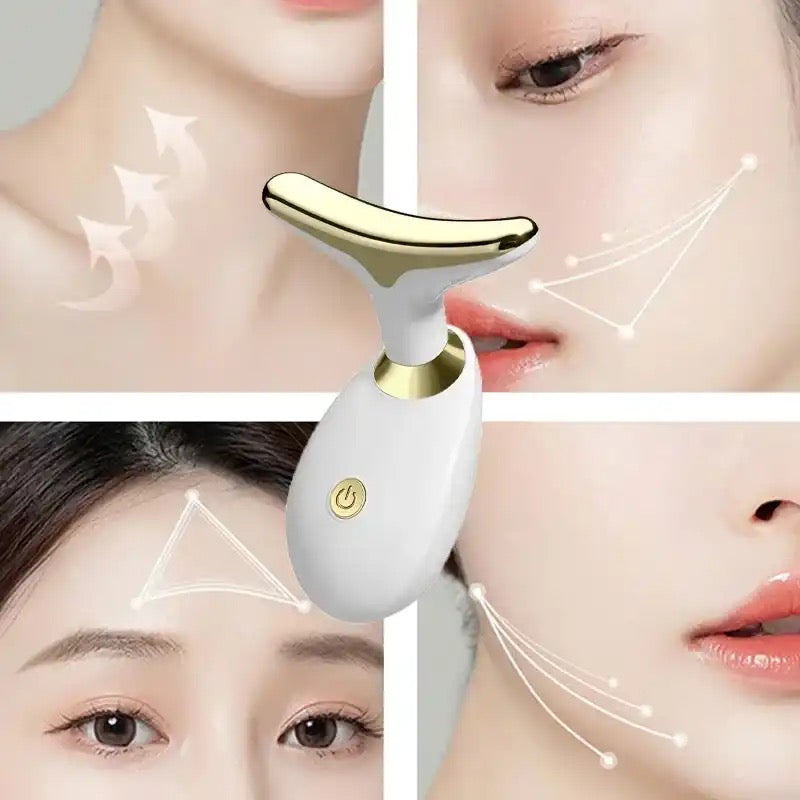 Graceful Aura: Luxe facial & neck revitalizer